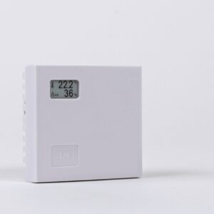 Nollge - Connected AirWits Plus är en trådlös sensor för mätning av temperatur och luftfuktighet Sensorn är också försedd med en display.